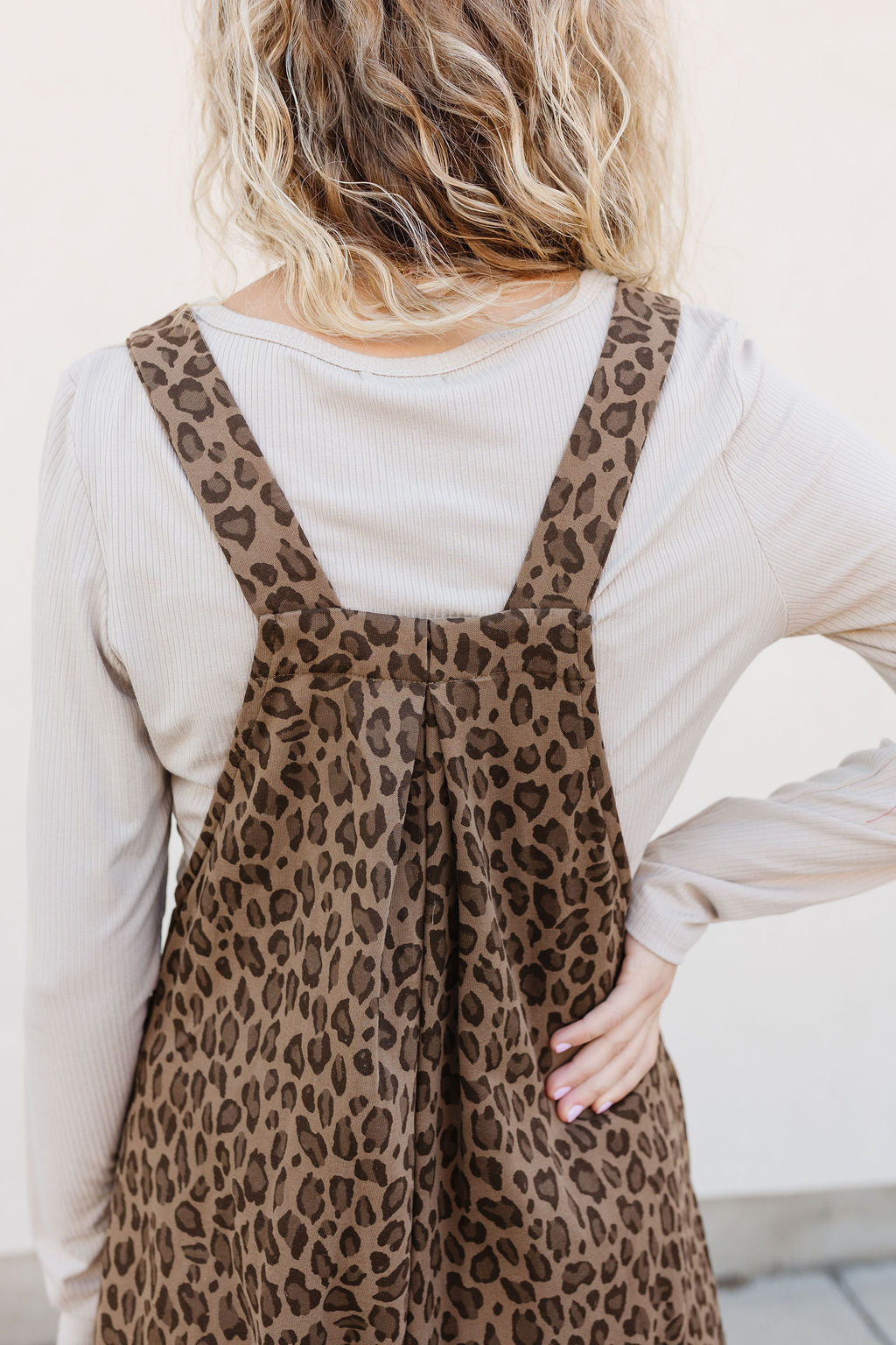 Chloe Animal Print Overalls