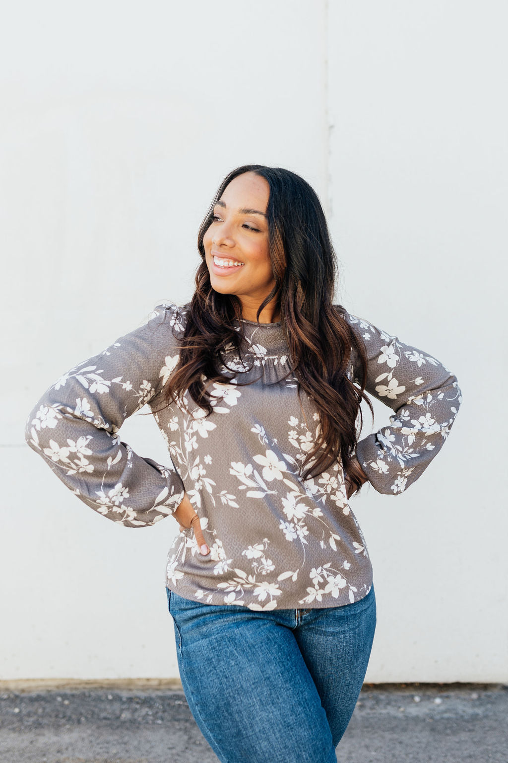 Myrtle Floral Top *ALL SALES FINAL* S, L, 1x