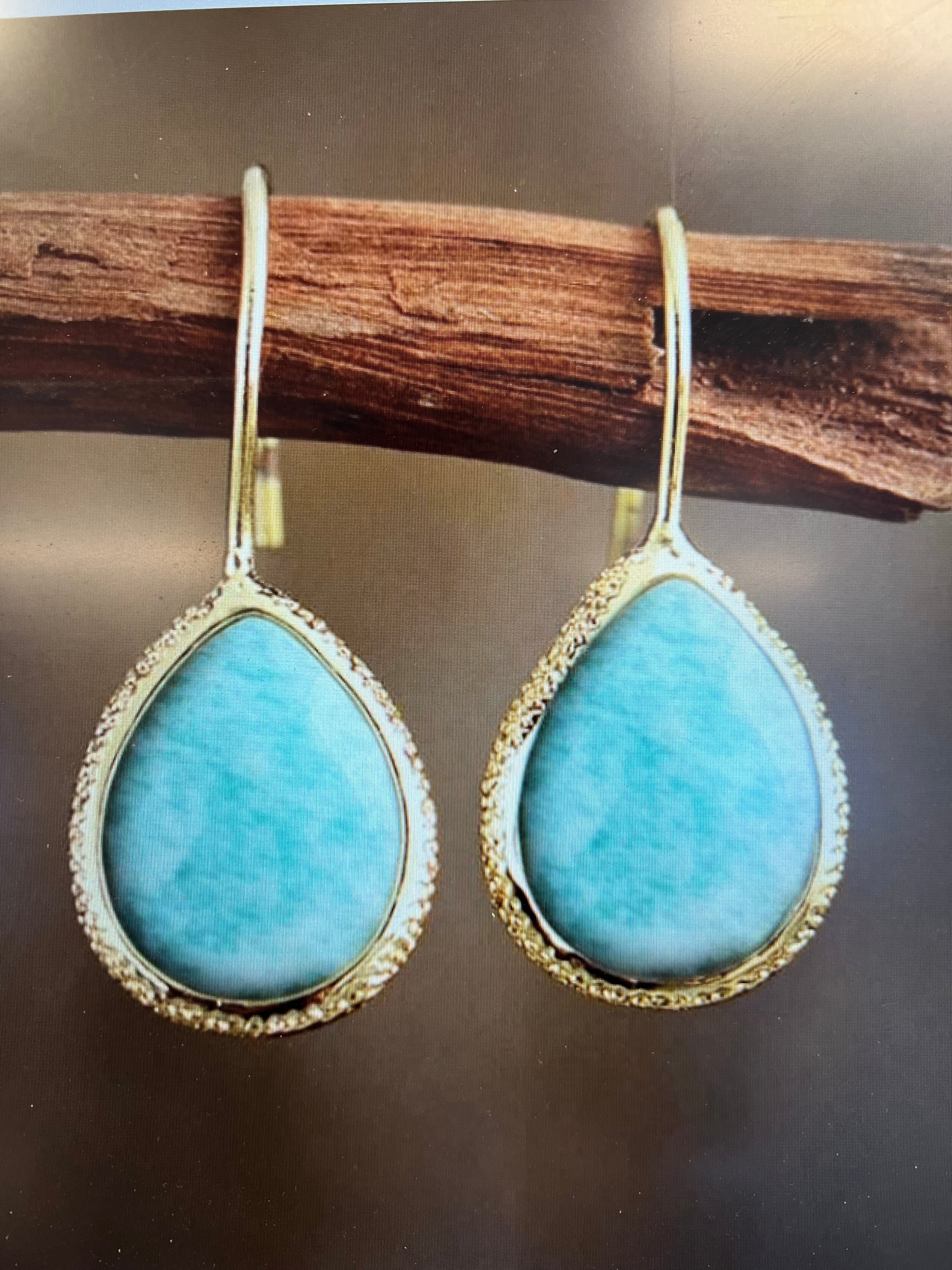 Turquoise Drop Earrings