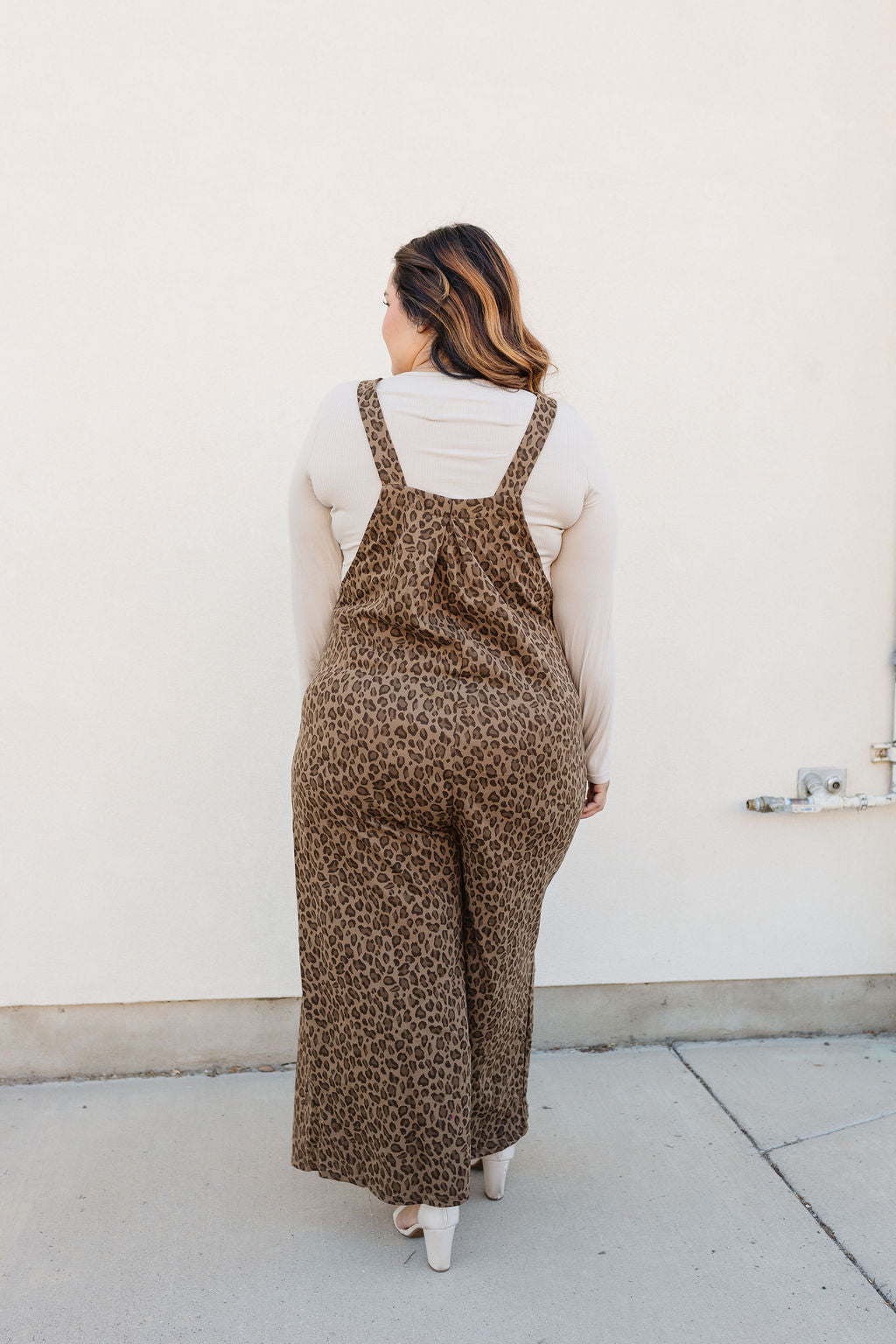 Chloe Animal Print Overalls