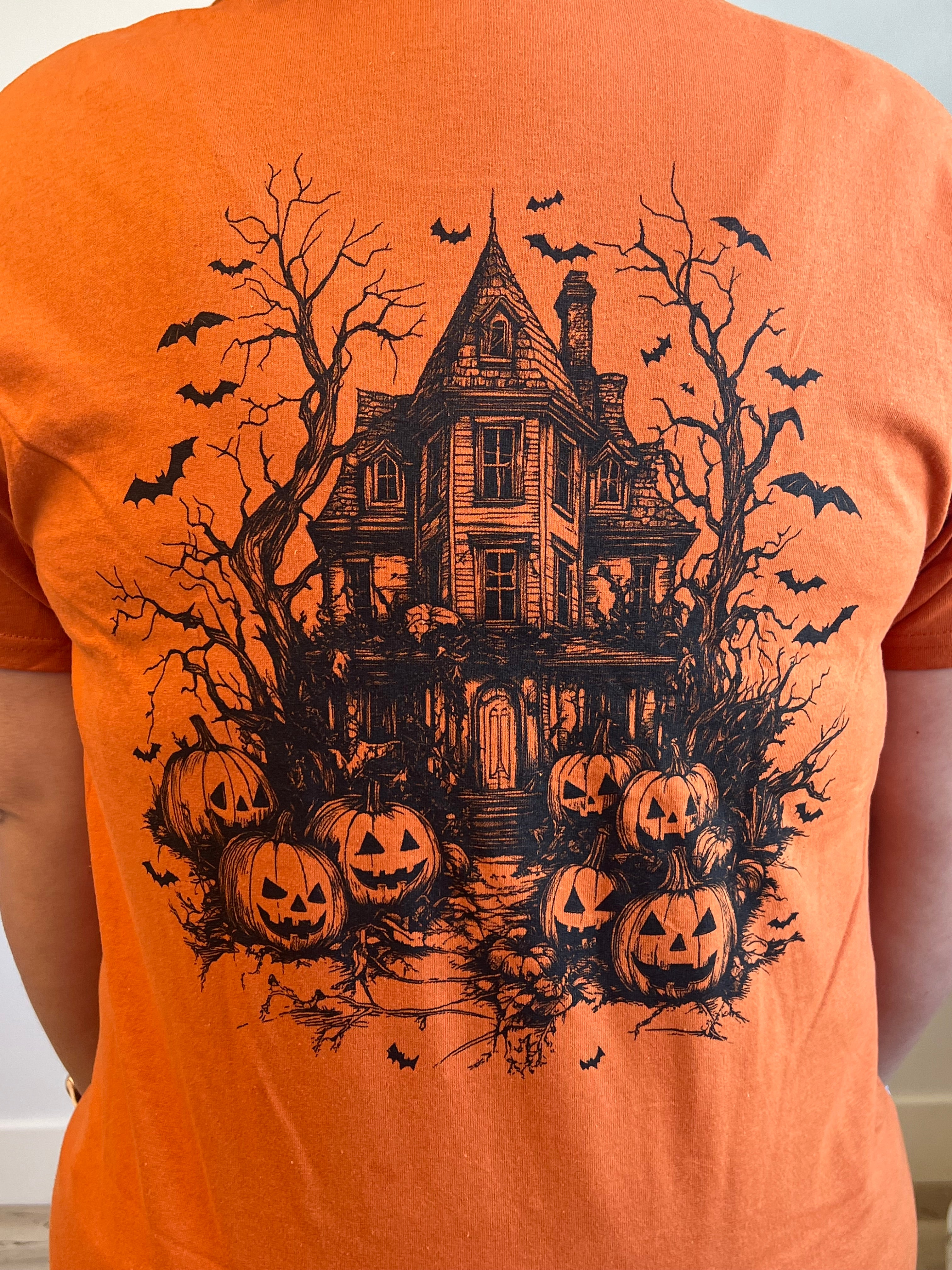 Haunted House Graphic Tee