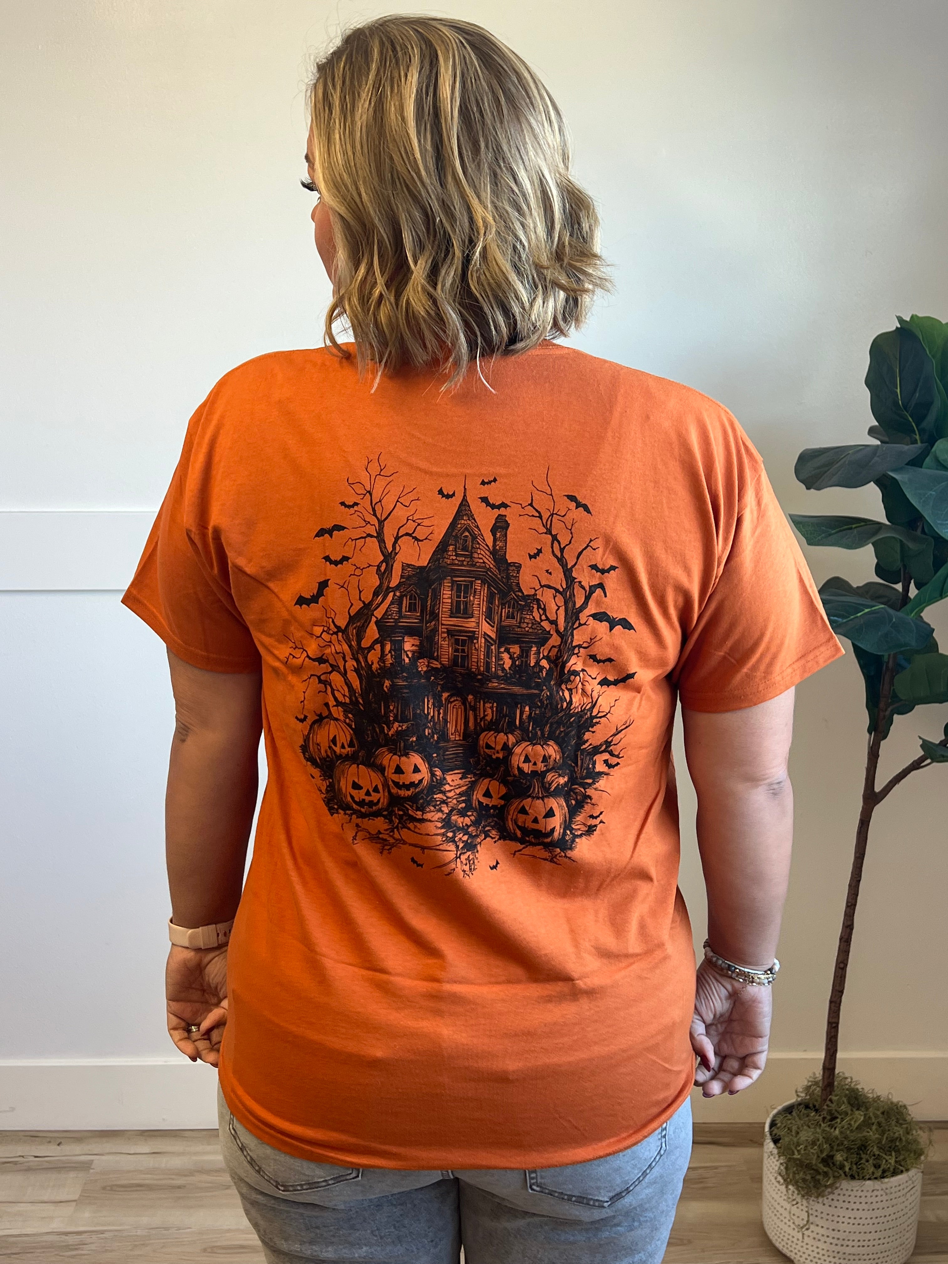 Haunted House Graphic Tee