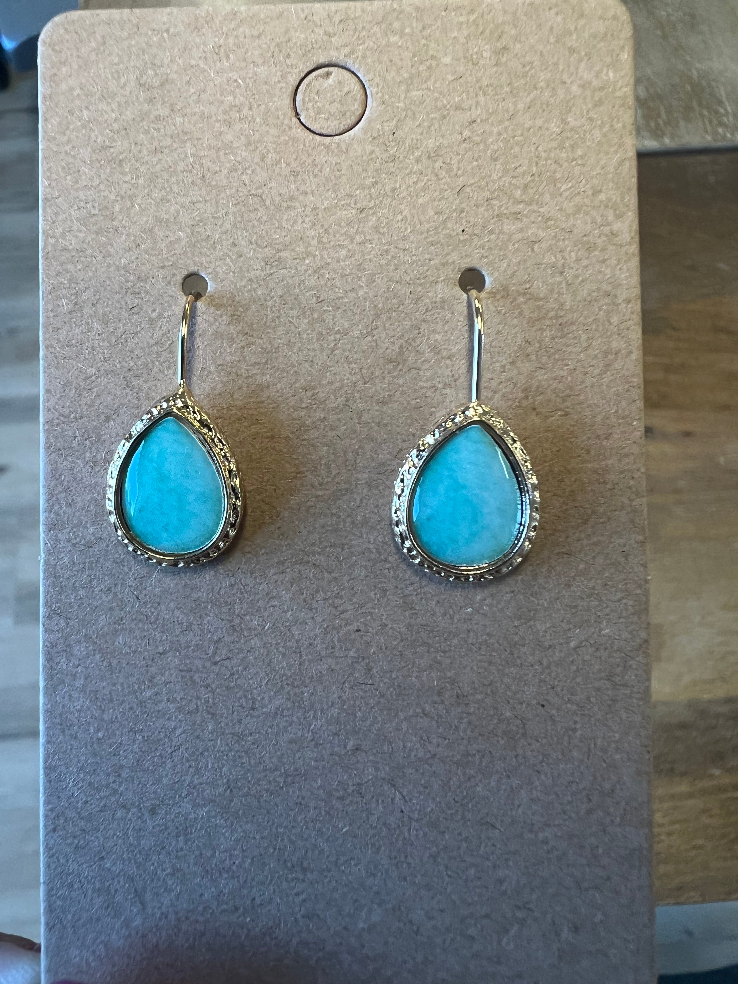 Turquoise Drop Earrings