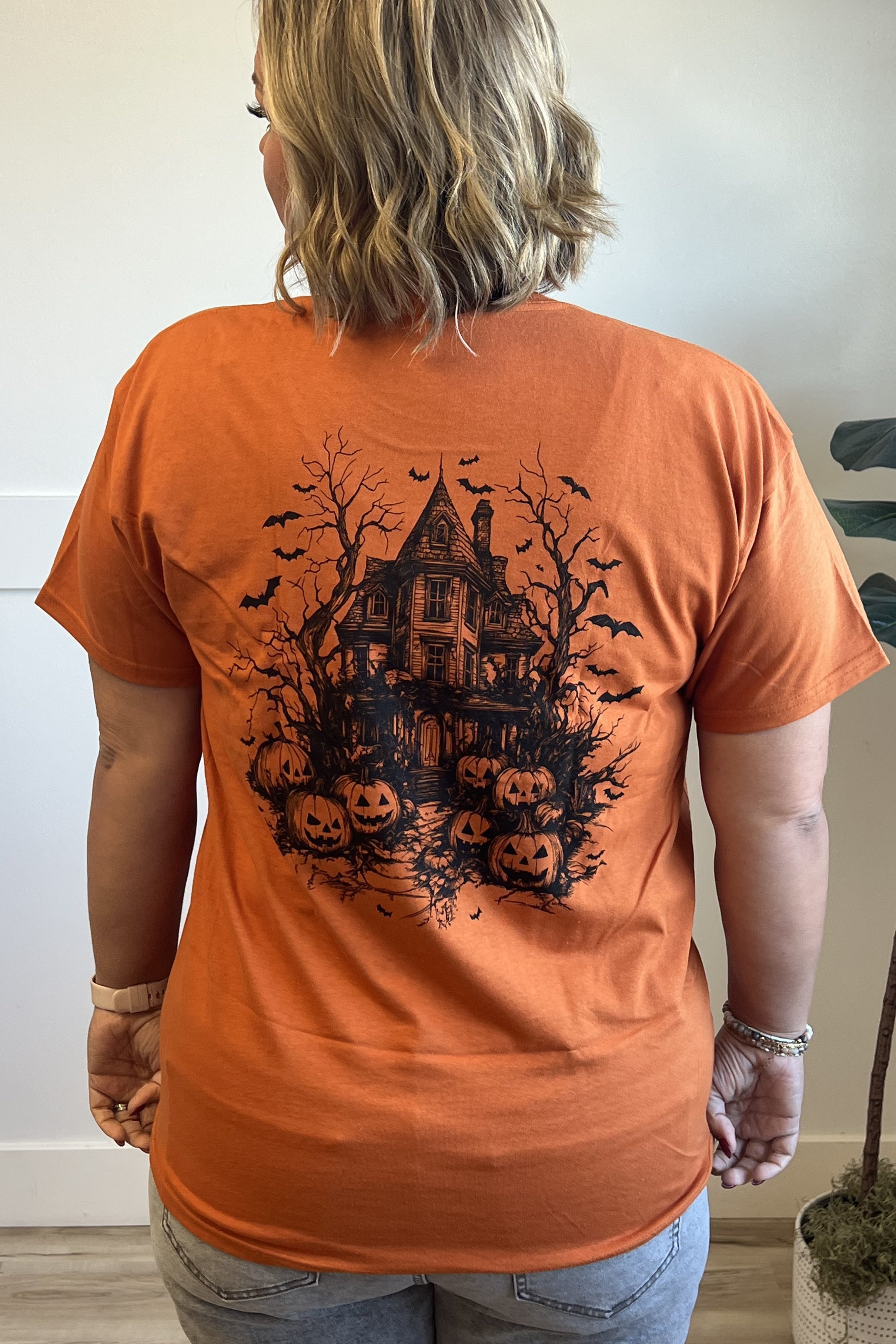 Haunted House Graphic Tee