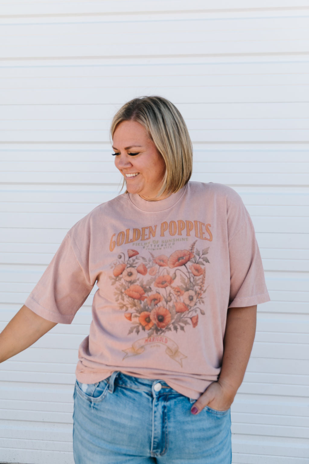 Golden Poppies Top