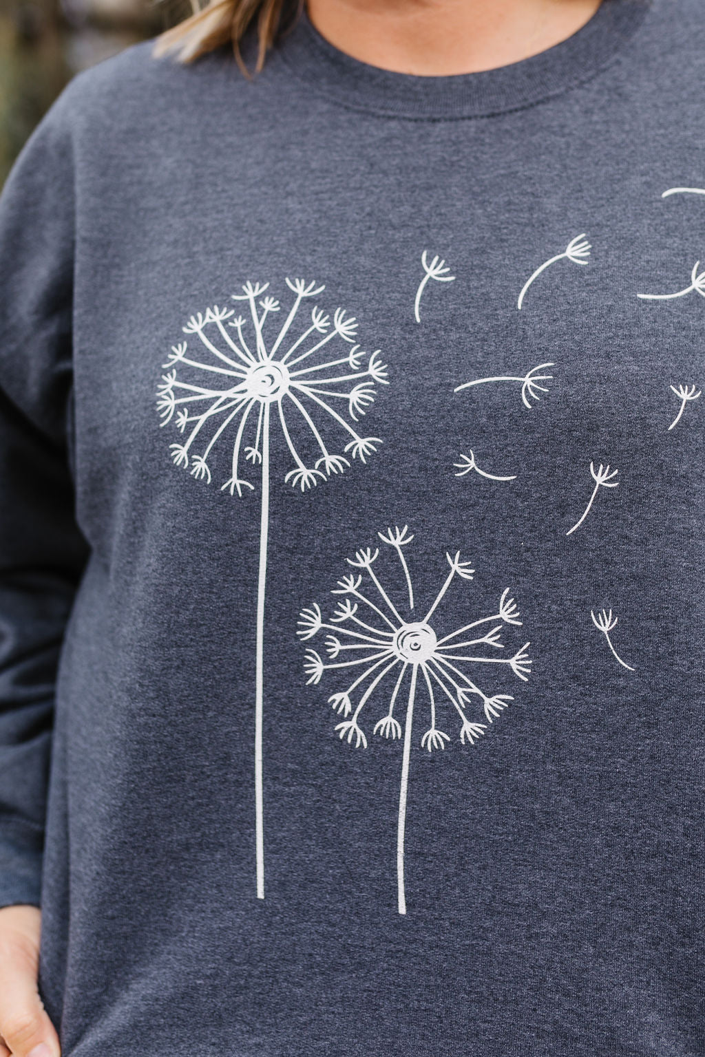 Make A Wish Graphic Sweatshirt *All Sales Final* (S Left)