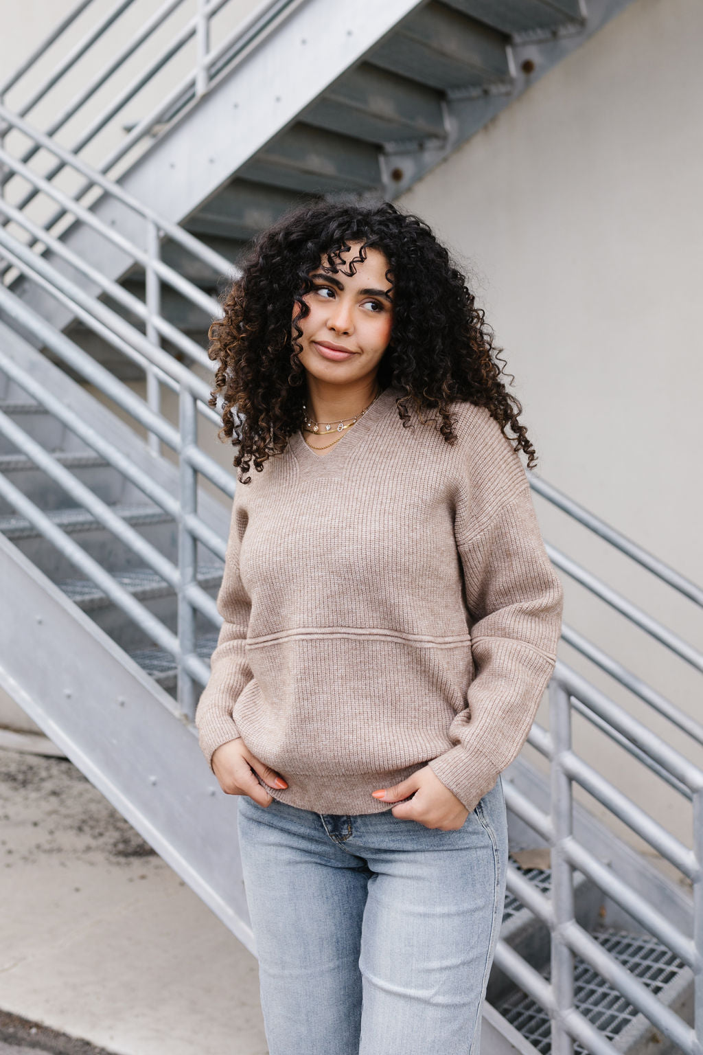 Minnie Hooded Sweater *ALL SALES FINAL*